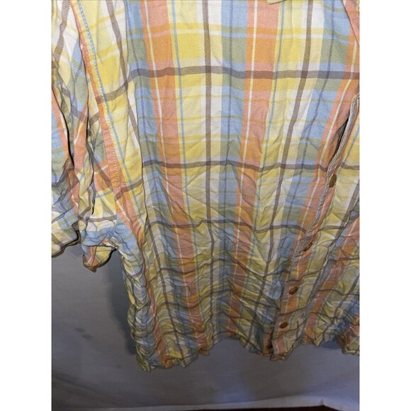 Tommy Bahama Men’s Camp Shirt Size XL Multicolor Striped Silk Island Cruise - Picture 6 of 12